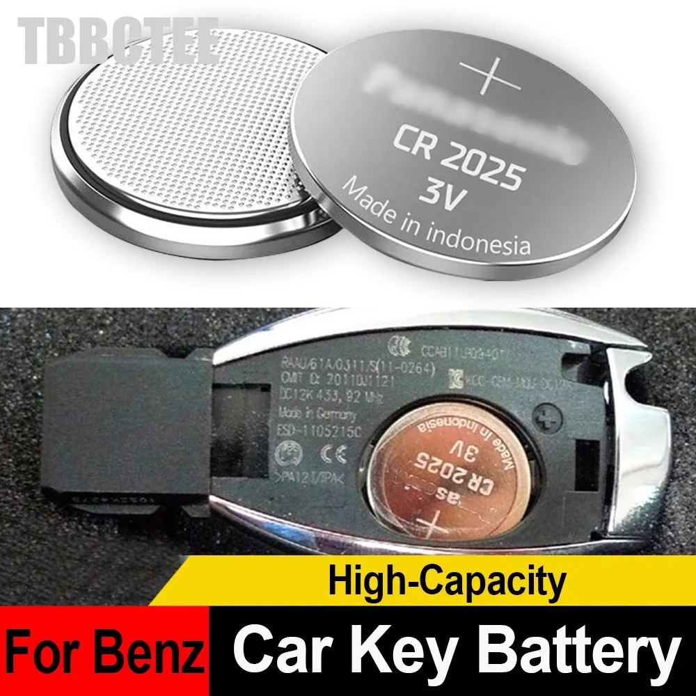 Brand new CR2025 Button Cell Battery For Mercedes Benz A B C E GLA GLC GLE G Class lithium Battery Car Remote Control Key 1 PCS
Brand new CR2025 Button Cell Battery For Mercedes Benz A B C E GLA GLC GLE G Class lithium Battery Car Remote Control Key 1 PCS