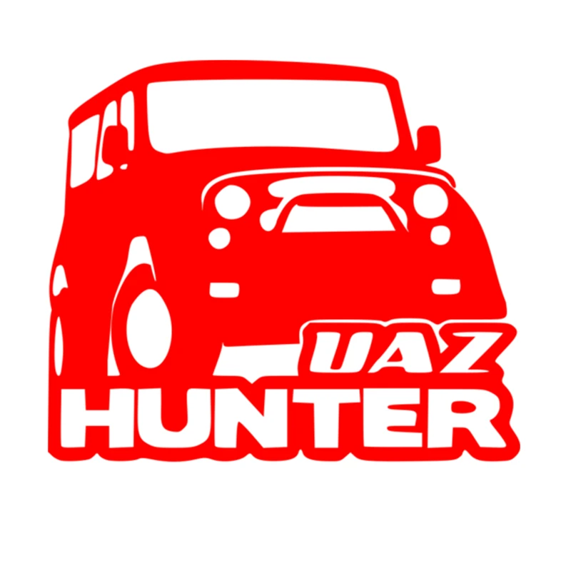 Funny Car Stickers UAZ Hunter PVC Decals Car Bumper Window Accessories Modeling Decoration ZWW-2228, 20cm * 17cm
Funny Car Stickers UAZ Hunter PVC Decals Car Bumper Window Accessories Modeling Decoration ZWW-2228, 20cm * 17cm