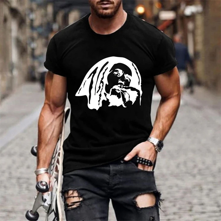 Men Bob Marley Printed T-Shirt Personality T Shirt Short Sleeve Casual T Shirt 2021 New Summer Fashion Bob Marley T-Shirt Homme
Men Bob Marley Printed T-Shirt Personality T Shirt Short Sleeve Casual T Shirt 2021 New Summer Fashion Bob Marley T-Shirt Homme