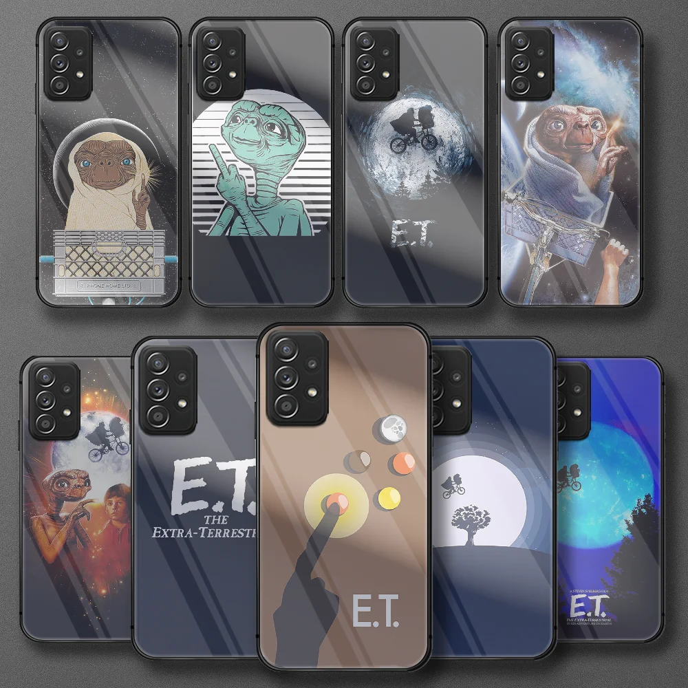 Movie Cute E.T. Alien Tempered Glass Phone Case For Samsung Galaxy Note S 8 9 10 20 21 E FE Plus Ultra Cover Cell Etui Cover
Movie Cute E.T. Alien Tempered Glass Phone Case For Samsung Galaxy Note S 8 9 10 20 21 E FE Plus Ultra Cover Cell Etui Cover