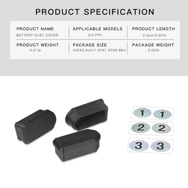 Battery Dustproof Cover Aircraft Protective Cover for FPV Combo Accessories Charging Port 95AF
Battery Dustproof Cover Aircraft Protective Cover for FPV Combo Accessories Charging Port 95AF