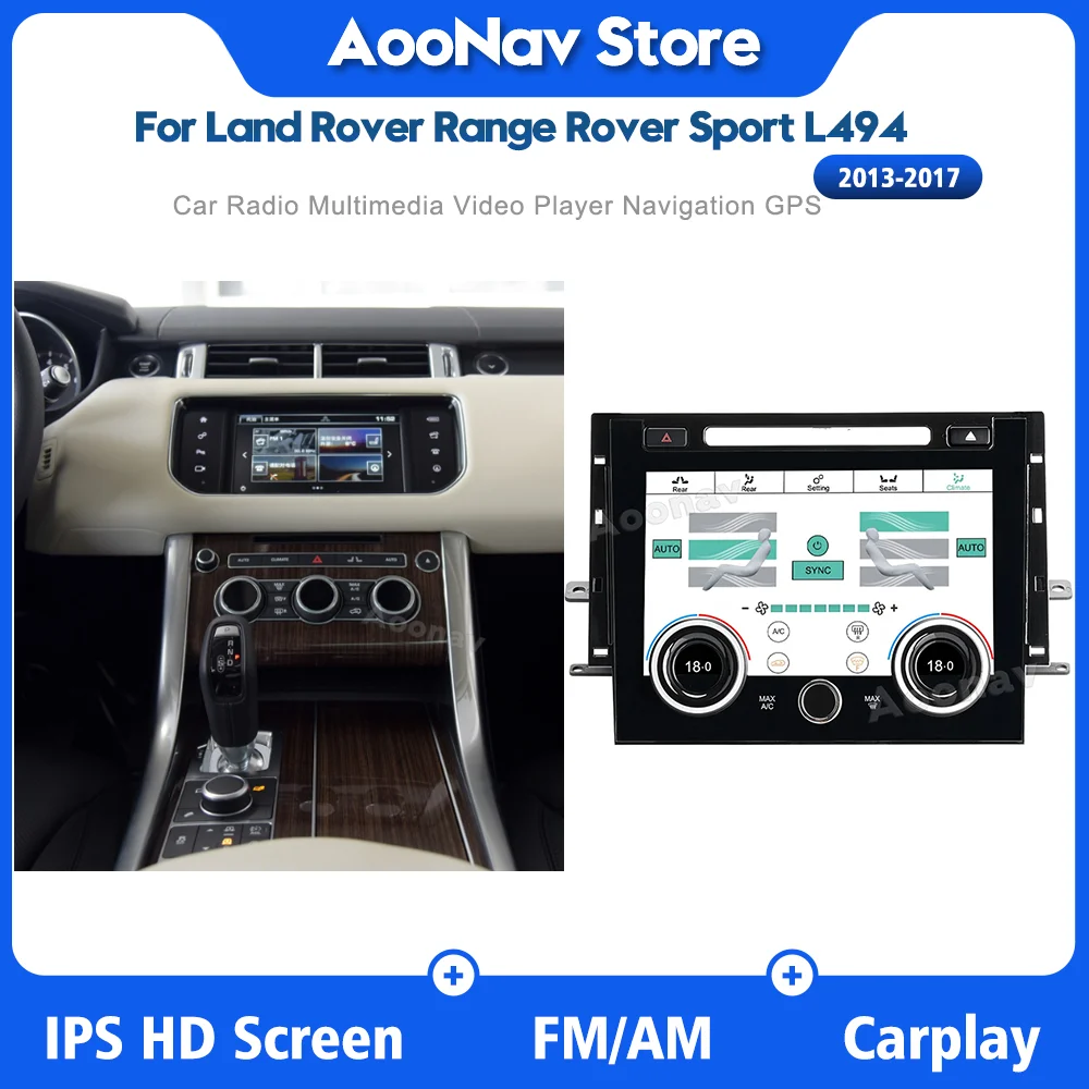 Воздушная плата для Land Rover Range Rover Sport L494 2013-2017, контроль кондиционера с сенсорным экраном, панель переменного тока, ЖК-дисплей
Воздушная плата для Land Rover Range Rover Sport L494 2013-2017, контроль кондиционера с сенсорным экраном, панель переменного тока, ЖК-дисплей
