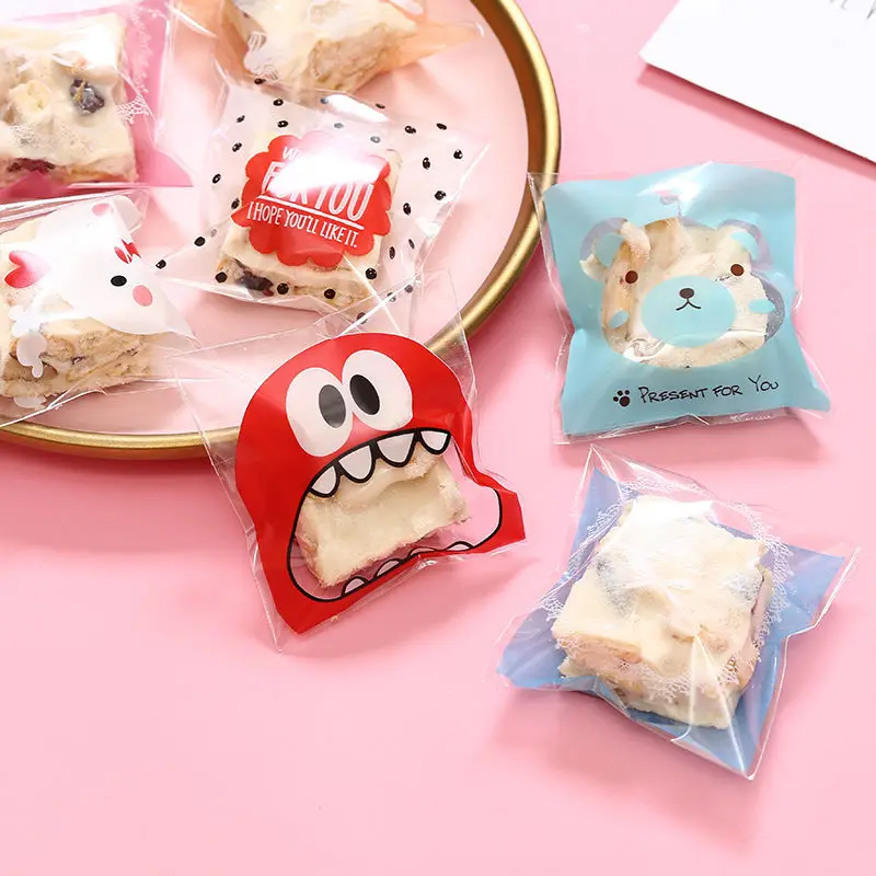 100pcs Cute Cartoon Gifts Bags Cookie Packaging Self-adhesive Plastic Bags for Biscuits Candy Food Cake Package
100pcs Cute Cartoon Gifts Bags Cookie Packaging Self-adhesive Plastic Bags for Biscuits Candy Food Cake Package