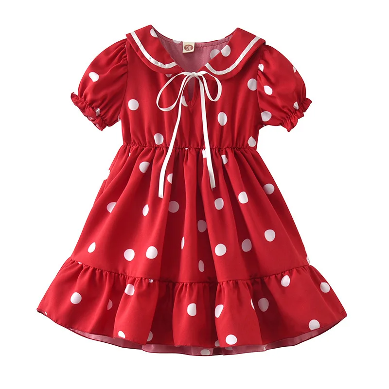 Toddler Girl ClothesGirls Polka Dot Short Sleeve Lapel Princess Dress Flower Girl Dresses Wholesale Lots Bulk Clothes 
Toddler Girl ClothesGirls Polka Dot Short Sleeve Lapel Princess Dress Flower Girl Dresses Wholesale Lots Bulk Clothes