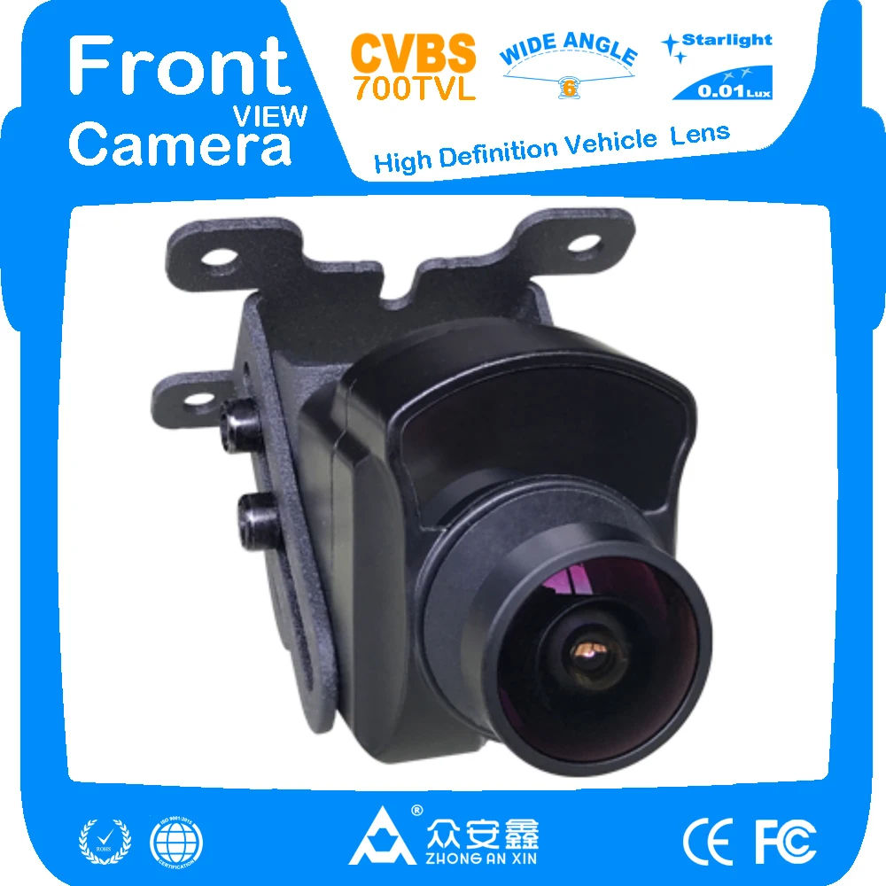 ZhongAnXin CVBS 700TVL Супер низкая люкс Starlight мини камера для такси автомобиля вид спереди