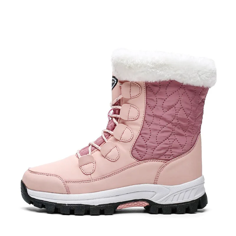 2021 Winter Big Size Khmer Cotton Shoes Thick-soled Waterproof Snow Boots Women's Plush Warm and Thick Women's Shoes 
2021 Winter Big Size Khmer Cotton Shoes Thick-soled Waterproof Snow Boots Women's Plush Warm and Thick Women's Shoes
