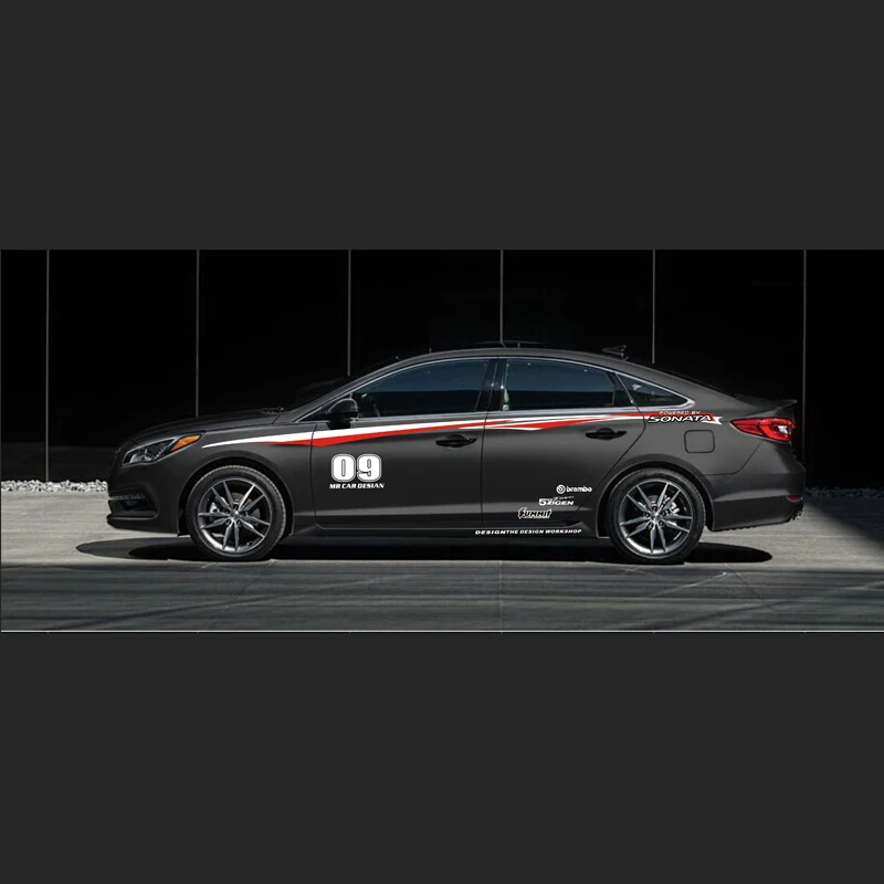 Sport Stripes Car Stickers For Hyundai SPORT Sonata Mark Levinson r Exterior Side door Decal Car Vinyl Film
Sport Stripes Car Stickers For Hyundai SPORT Sonata Mark Levinson r Exterior Side door Decal Car Vinyl Film