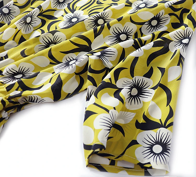 SHUCHAN Vestidos Novos De Bohemian Print Real Silk Woman Dress Summer O-Neck Mid-Calf A-Line Vestidos Color Amarillo
SHUCHAN Vestidos Novos De Bohemian Print Real Silk Woman Dress Summer O-Neck Mid-Calf A-Line Vestidos Color Amarillo