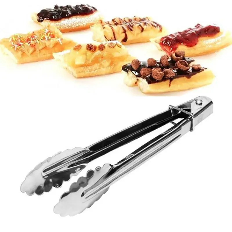 Food Tong Stainless Steel Cooking Clip Non-slip Dessert Snacks Tong Anti Scald Fruit Pastry Clip Cake Tongs Home Kitchen Tool
Food Tong Stainless Steel Cooking Clip Non-slip Dessert Snacks Tong Anti Scald Fruit Pastry Clip Cake Tongs Home Kitchen Tool