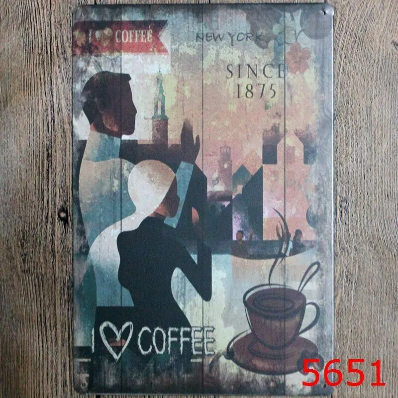 Metal Tin Sign new york coffee Bar Pub Home Vintage Retro Poster Cafe ART
Metal Tin Sign new york coffee Bar Pub Home Vintage Retro Poster Cafe ART