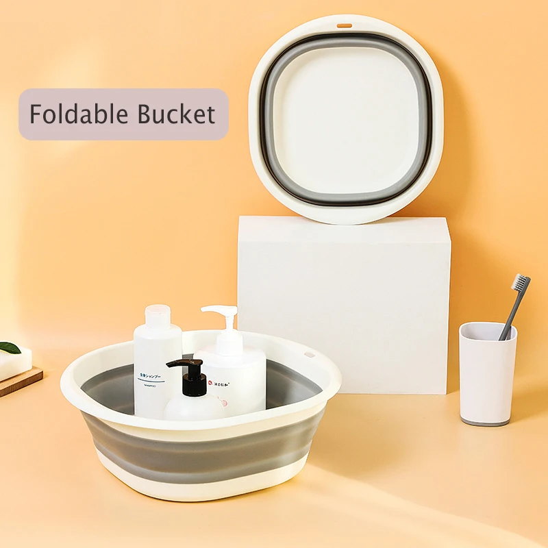 Portable Foldable Bucket Wash Basin Silicone Basins Kitchen Tools Car Wash Bucket Outdoors Fishing Buckets Household Supplies
Portable Foldable Bucket Wash Basin Silicone Basins Kitchen Tools Car Wash Bucket Outdoors Fishing Buckets Household Supplies