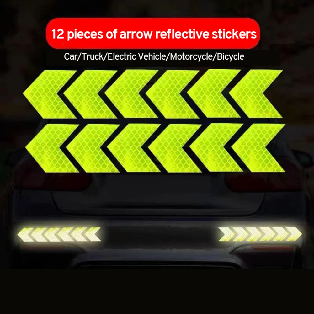 1 Bag Bike Reflective Stickers Bicycle Fender Sticker Car Motorcycle Fluorescent Warning Decor Cycling Luminous Protector
1 Bag Bike Reflective Stickers Bicycle Fender Sticker Car Motorcycle Fluorescent Warning Decor Cycling Luminous Protector