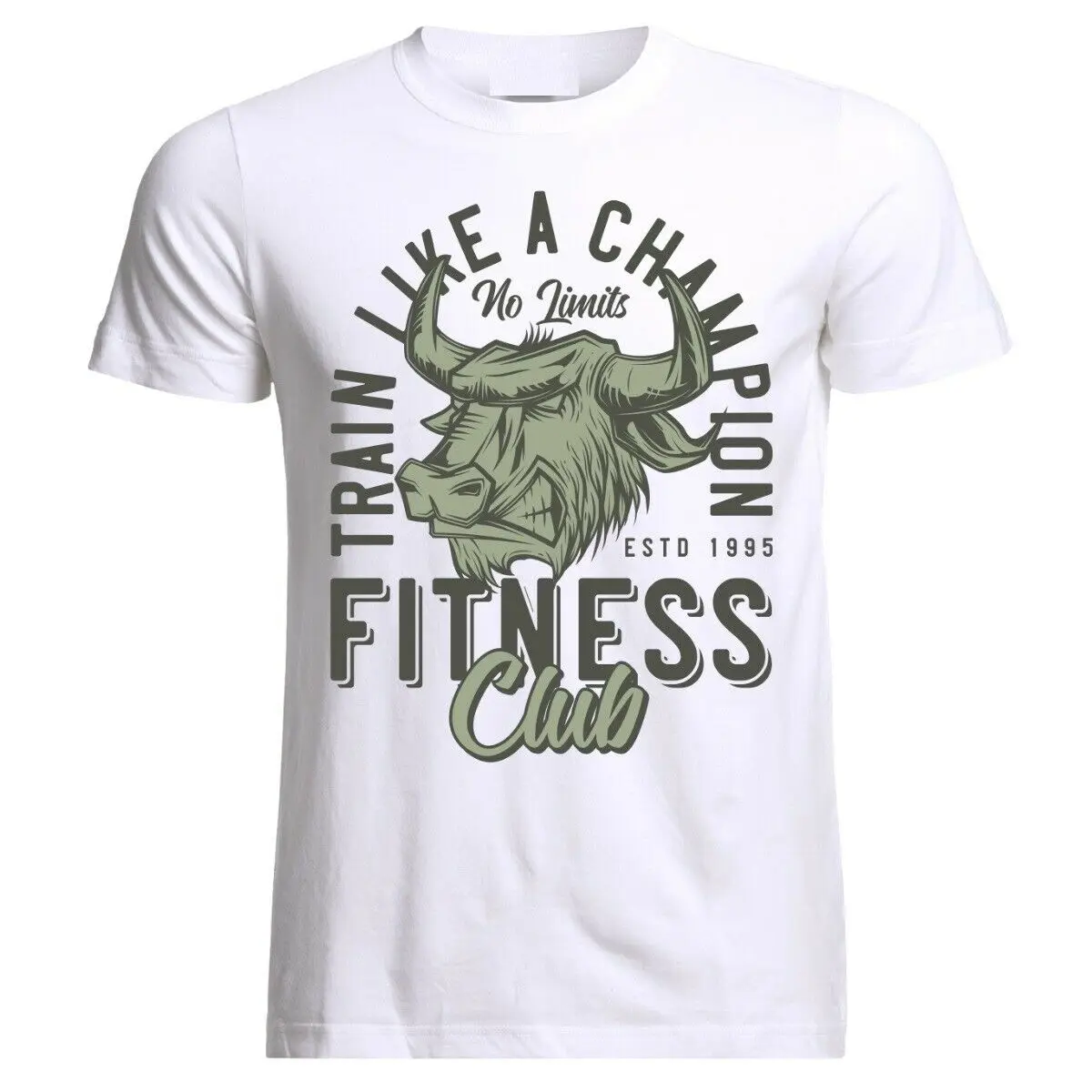 Fitness Club Bull Train Hard Bodybuilding T-Shirt. Summer Cotton Short Sleeve O-Neck Men's T Shirt New S-3XL
Fitness Club Bull Train Hard Bodybuilding T-Shirt. Summer Cotton Short Sleeve O-Neck Men's T Shirt New S-3XL