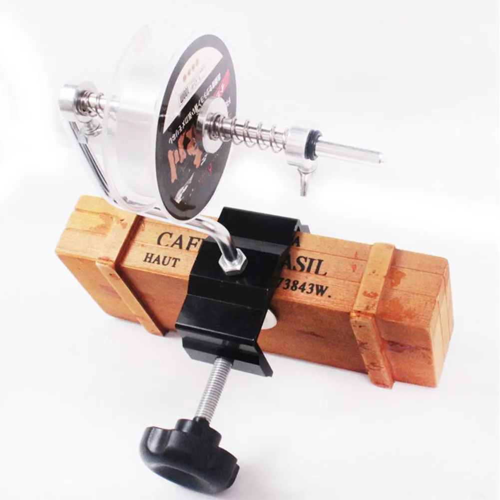 Fishing Line Spooler With Clamp Aluminum Alloy Fishing Reel Line Spooler System Fishing Line Winder Tackle Accessories Pesca
Fishing Line Spooler With Clamp Aluminum Alloy Fishing Reel Line Spooler System Fishing Line Winder Tackle Accessories Pesca