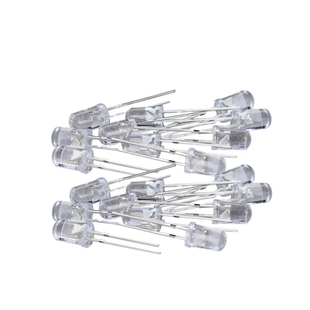 10-200pcs Clear LED Light Emitting Diodes 5mm Straw Hat Round Head Bright Green Light 2 Pin DC 3.0V -3.2V DIY Led Beads
10-200pcs Clear LED Light Emitting Diodes 5mm Straw Hat Round Head Bright Green Light 2 Pin DC 3.0V -3.2V DIY Led Beads