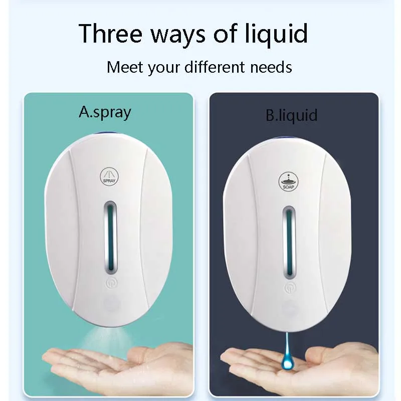 Wall-mounted sensor soap dispenser household sensor hand sanitizer automatic soap dispenser foam spray drop disinfection machine
Wall-mounted sensor soap dispenser household sensor hand sanitizer automatic soap dispenser foam spray drop disinfection machine