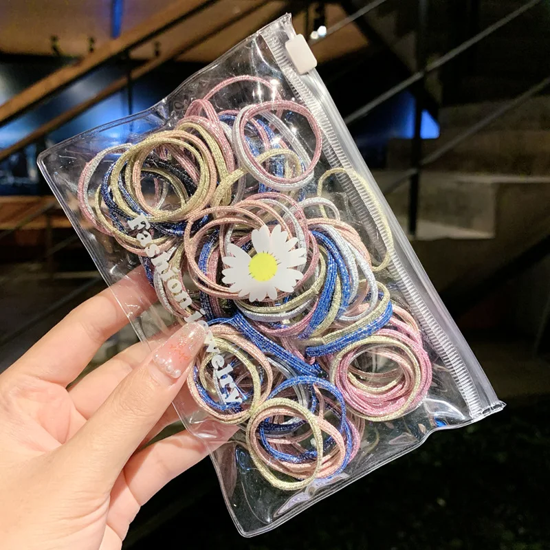 2/100PCS/Set Girls Mix Colorful Simple Basic Elastic Hair Bands Ponytail Holder Scrunchie Kids Fashion Hair Accessories 
2/100PCS/Set Girls Mix Colorful Simple Basic Elastic Hair Bands Ponytail Holder Scrunchie Kids Fashion Hair Accessories