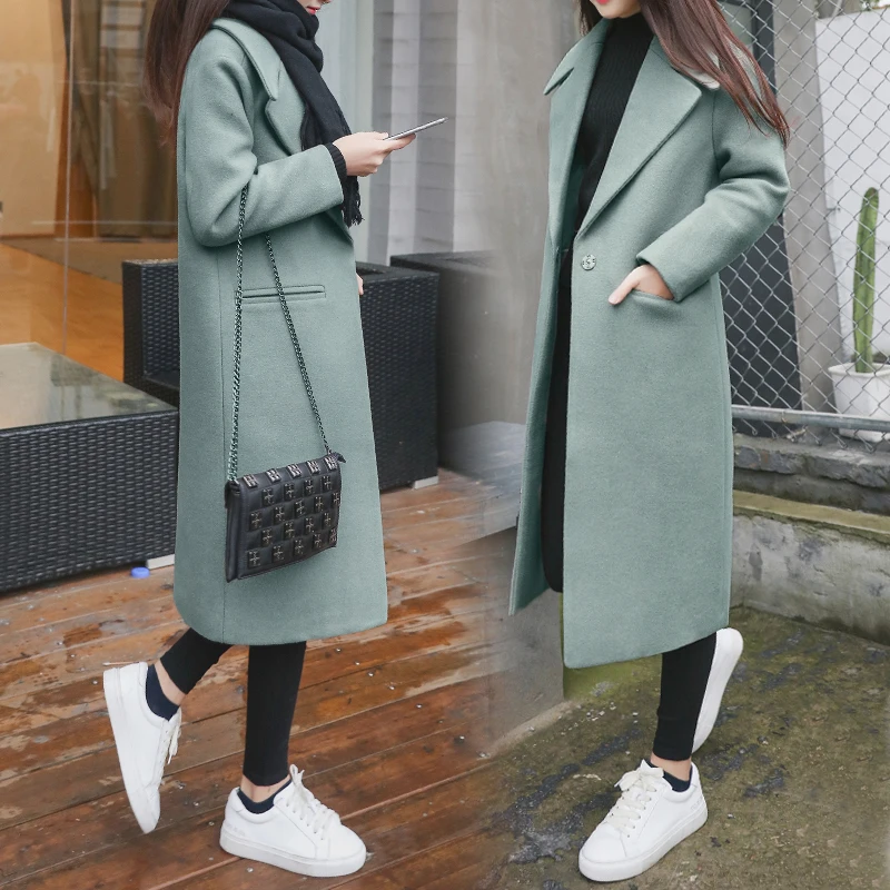 2021 Fashion Womens Wool Coat Autumn Long Outerwear Retro Flower Windbreaker Jacket Female Slim Woolen Parkas Casaco Feminino
2021 Fashion Womens Wool Coat Autumn Long Outerwear Retro Flower Windbreaker Jacket Female Slim Woolen Parkas Casaco Feminino