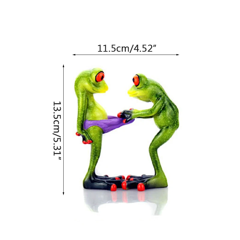 Strongwell American Happy Frog Couple Figurines Animal Miniature Model Home Decoration Valentine's Day Boyfriend Birthday Gift
Strongwell American Happy Frog Couple Figurines Animal Miniature Model Home Decoration Valentine's Day Boyfriend Birthday Gift