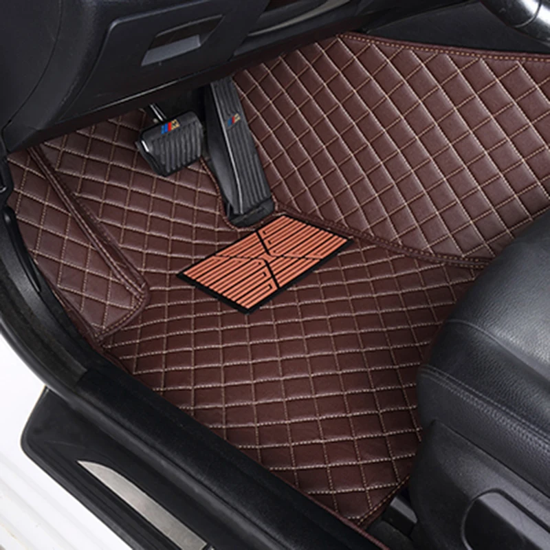 Пользовательские автомобильные коврики для ford focus 2 mondeo fusion kuga s max transit
