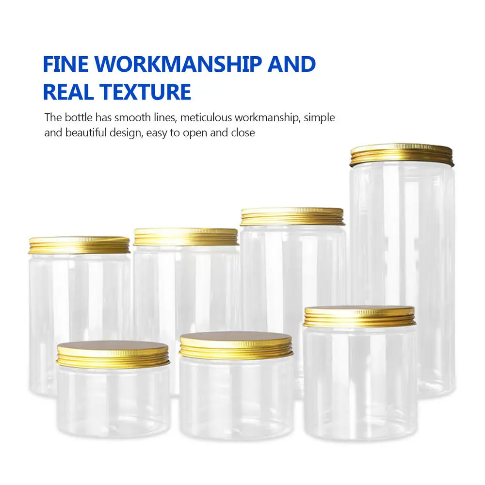50ml/100ml/150ml/200ml/300ml plastic jar with lid screw iron transparent container empty cosmetic cream powder jar vanity box
50ml/100ml/150ml/200ml/300ml plastic jar with lid screw iron transparent container empty cosmetic cream powder jar vanity box