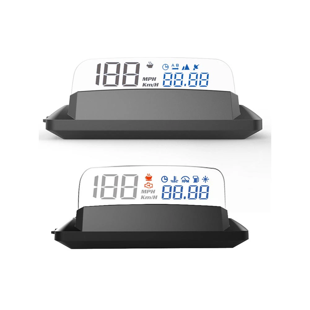 New Car HUD Mirror Display 5 Inches Head Up Display Windshield Speed Projector KMH MPH RPM Car Oil Consumption Detector
New Car HUD Mirror Display 5 Inches Head Up Display Windshield Speed Projector KMH MPH RPM Car Oil Consumption Detector
