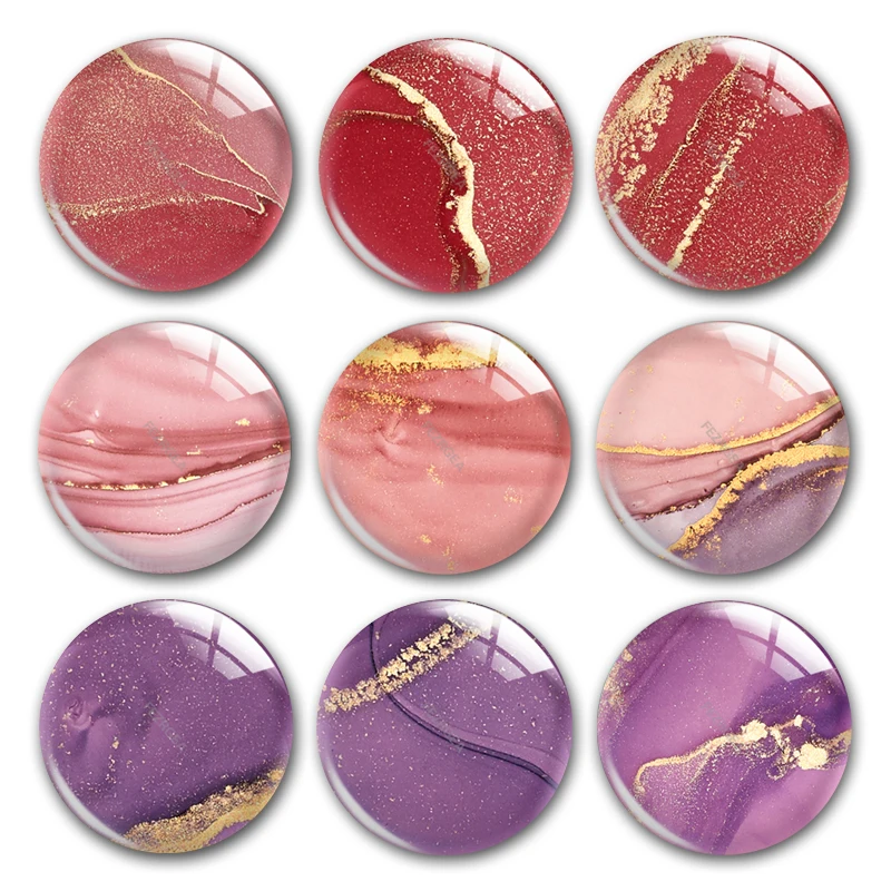 Water color glass cabochon,Red pink purple yellow marble patterns Round photo glass cabochon demo flat back Making findings
Water color glass cabochon,Red pink purple yellow marble patterns Round photo glass cabochon demo flat back Making findings