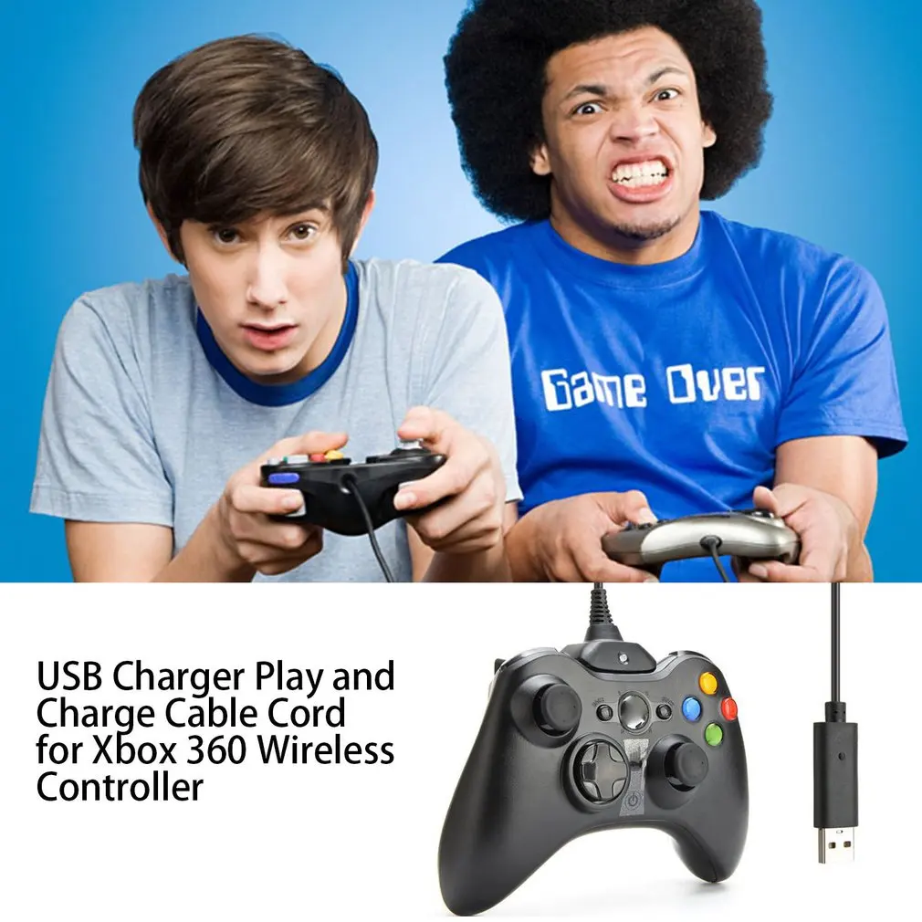 USB-кабель для зарядки Xbox 1 5 360 м | Электроника
