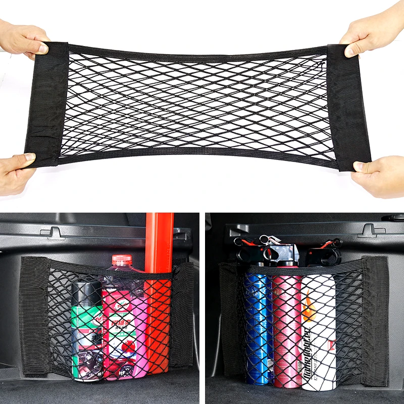 Car Trunk Storage Bag Nylon Mesh Nets Auto Back Rear Trunk Organizer Elastic String Luggage Net Holder Pocket Vehicle supplies
Car Trunk Storage Bag Nylon Mesh Nets Auto Back Rear Trunk Organizer Elastic String Luggage Net Holder Pocket Vehicle supplies