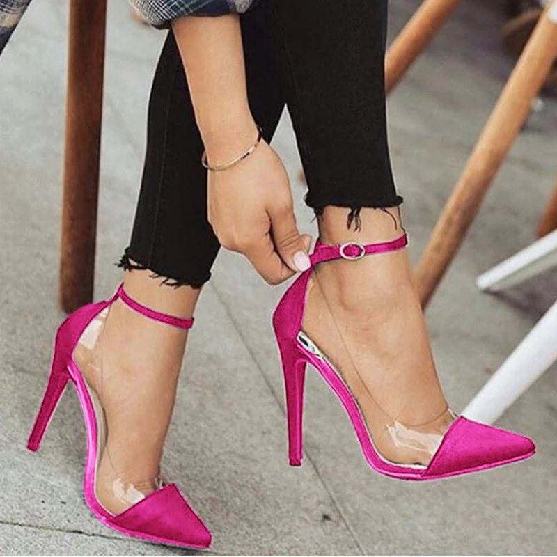 Pointed Stiletto with Hasp Transparent Pumps Women Sexy High Heels Shoes Autumn 2021 New Nightclub Striptease Women Shoes Heels
Pointed Stiletto with Hasp Transparent Pumps Women Sexy High Heels Shoes Autumn 2021 New Nightclub Striptease Women Shoes Heels