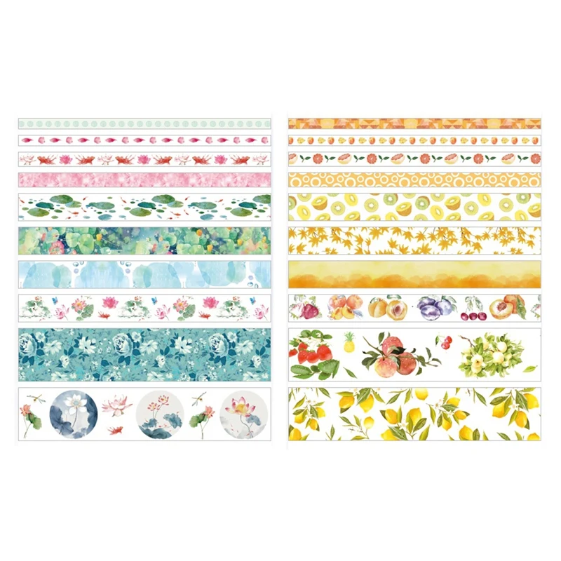 10Pcs/Set Decorative Kawaii Washi Tape Set Japanese Paper Stickers Japanese Stationery Scrapbooking Supply B & 10Pcs E
10Pcs/Set Decorative Kawaii Washi Tape Set Japanese Paper Stickers Japanese Stationery Scrapbooking Supply B & 10Pcs E