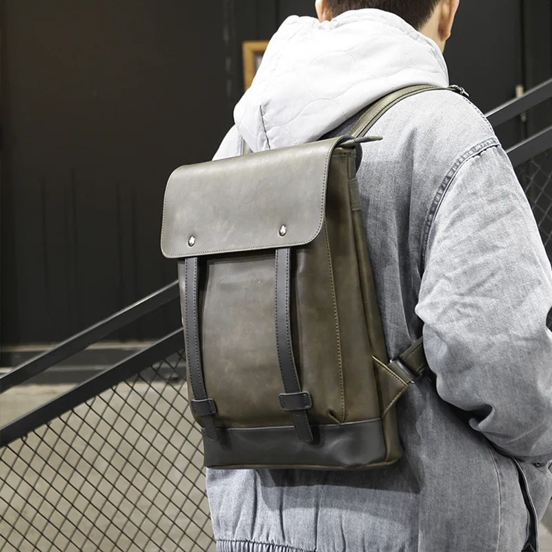 New men's fashion backpack street travel multifunctional backpack college style student computer bag
New men's fashion backpack street travel multifunctional backpack college style student computer bag