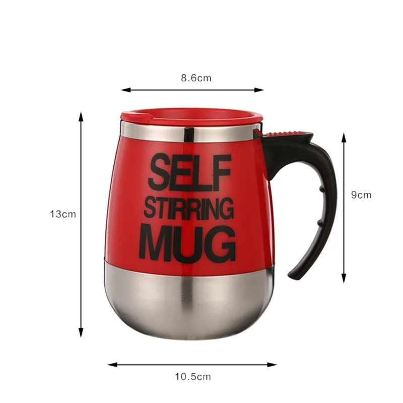 Electric Self Stirring Coffee Mug Office Automatic Mixing Spinning Stainless Steel Milk Cup Home Travel Mixer Cute 450ml
Electric Self Stirring Coffee Mug Office Automatic Mixing Spinning Stainless Steel Milk Cup Home Travel Mixer Cute 450ml