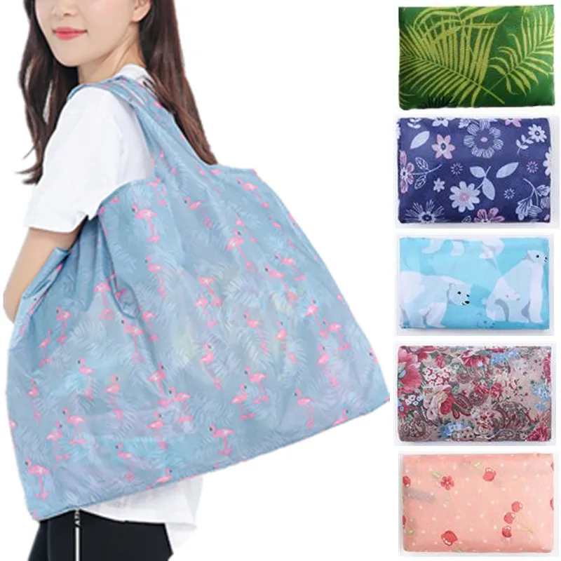Thick Large Tote Eco Grocery Pouch Reusable Polyester Portable Shoulder Women's Handbags Folding Pouch Shopping Bag Foldable
Thick Large Tote Eco Grocery Pouch Reusable Polyester Portable Shoulder Women's Handbags Folding Pouch Shopping Bag Foldable