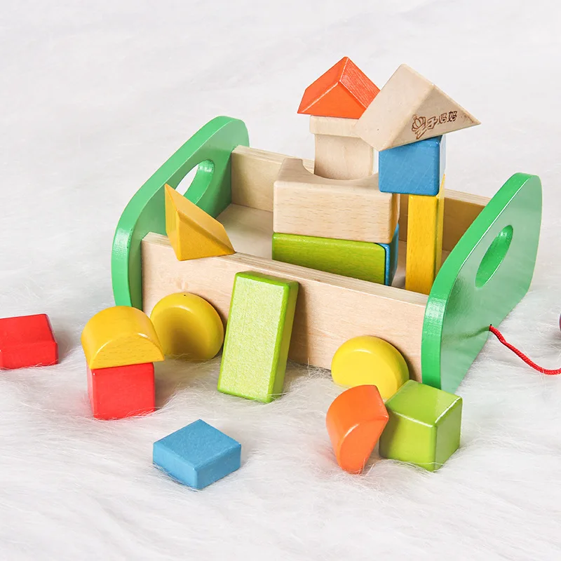 17pes Colorful Large Particles Building Blocks Toddler Small Trailers Educational Toys Christmas Creative Gift for Children
17pes Colorful Large Particles Building Blocks Toddler Small Trailers Educational Toys Christmas Creative Gift for Children