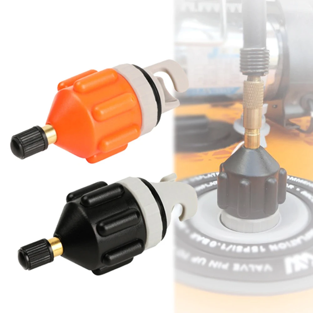 2Pcs Air Valve Adaptor Dustproof Wear-resistant Rowing Boat Accessories Nylon Kayak Inflatable Pump Adapter for SUP Board
2Pcs Air Valve Adaptor Dustproof Wear-resistant Rowing Boat Accessories Nylon Kayak Inflatable Pump Adapter for SUP Board