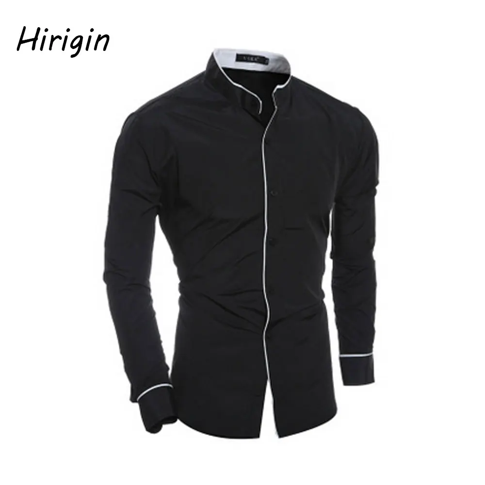 2020 Men's Luxury Formal Shirts Long Sleeve Slim Fit Business men Shirts patchwork turn down collar blouses Men Formal Blouse
2020 Men's Luxury Formal Shirts Long Sleeve Slim Fit Business men Shirts patchwork turn down collar blouses Men Formal Blouse