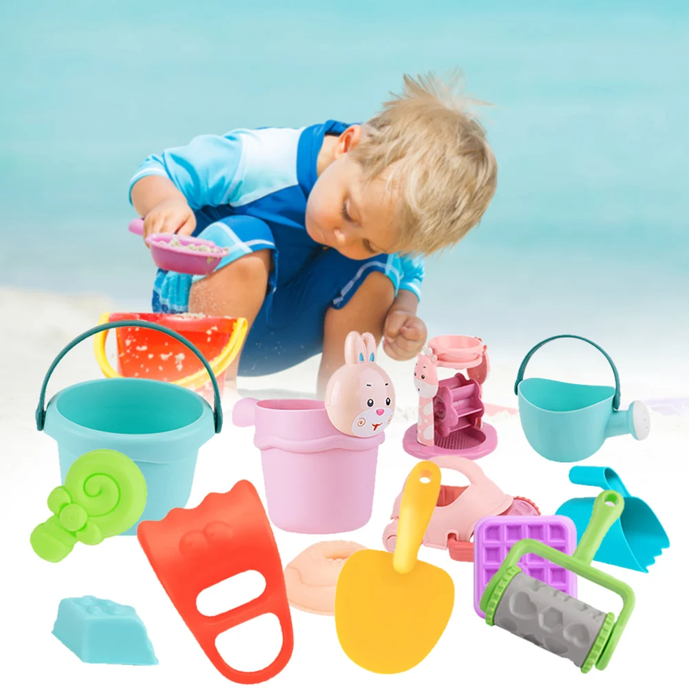 Summer Plastic Baby Beach Toys Kids Play Set Bucket Sand Molds Water Game Mesh Bag Bath Play Sandbox Set Sand Molds
Summer Plastic Baby Beach Toys Kids Play Set Bucket Sand Molds Water Game Mesh Bag Bath Play Sandbox Set Sand Molds