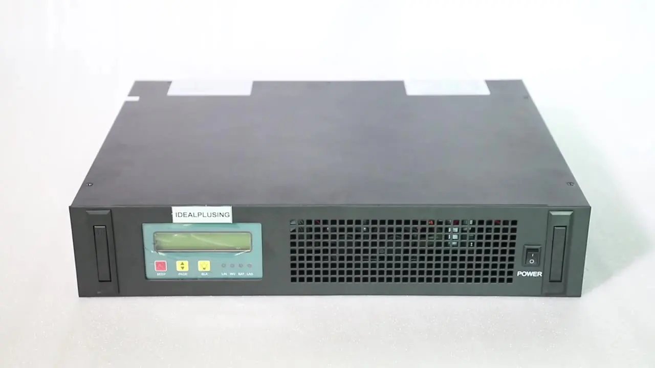 Factory customized LCD display high quality pure sine wave inverter 1kva 110vdc 800w 19 inch 2U rack
Factory customized LCD display high quality pure sine wave inverter 1kva 110vdc 800w 19 inch 2U rack