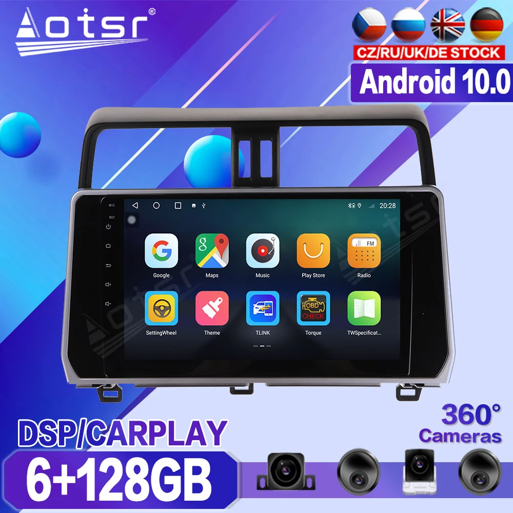 For Toyota Land Cruiser Prado 2018 2019 Car Multimedia Player Recorder Stereo Android Radio GPS Auto Audio Navigation Head Unit
For Toyota Land Cruiser Prado 2018 2019 Car Multimedia Player Recorder Stereo Android Radio GPS Auto Audio Navigation Head Unit