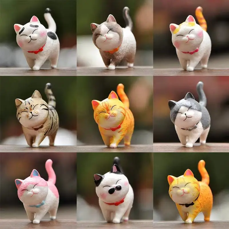 Cat Ornaments 4cm Simulation Cat Toys Living Room Bedroom Decoration Head Twistable Cute Cat Decor Gifts for Kids Children
Cat Ornaments 4cm Simulation Cat Toys Living Room Bedroom Decoration Head Twistable Cute Cat Decor Gifts for Kids Children