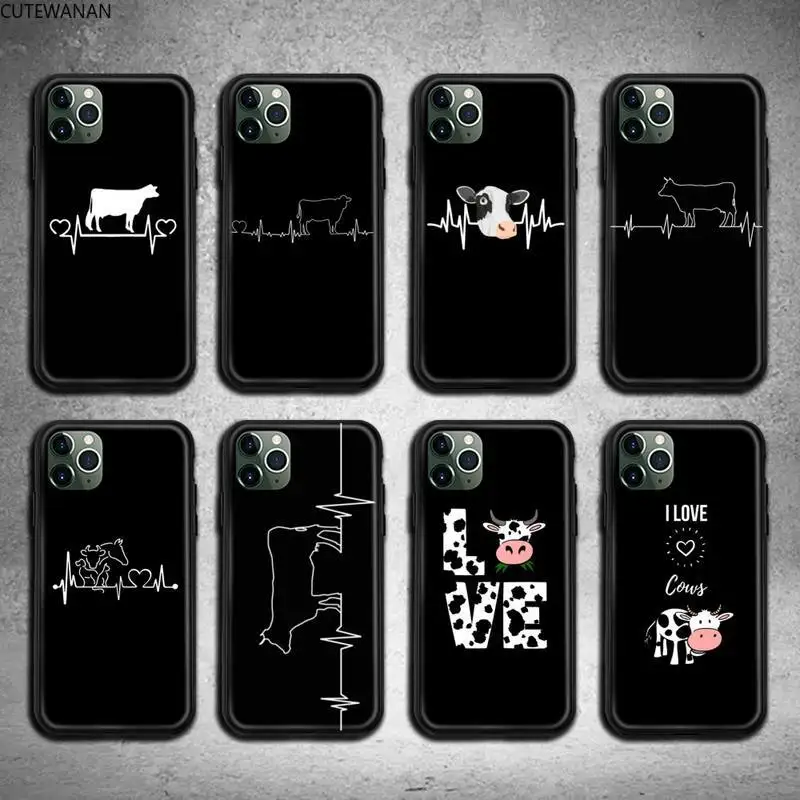 Cow Heartbeat electrocardiogram Phone Case For iphone 13 12 11 Pro Max Mini XS Max 8 7 6 6S Plus X 5S SE 2020 XR cover
Cow Heartbeat electrocardiogram Phone Case For iphone 13 12 11 Pro Max Mini XS Max 8 7 6 6S Plus X 5S SE 2020 XR cover