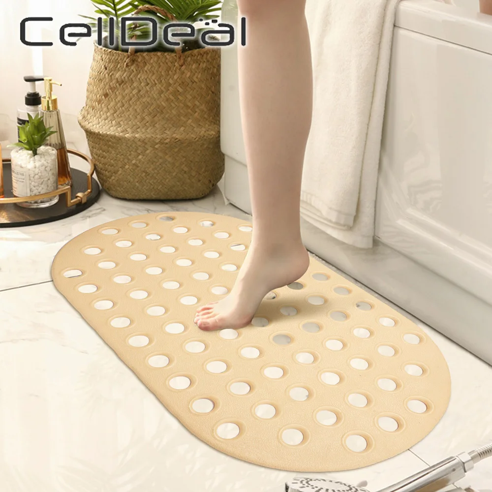 Shower Bath Mat Non-slip Bottom Suction Cup PVC Bathtub Side Pad Rectangle 39*74CM Hollow Hydrophobic Pad Bathroom Supplies
Shower Bath Mat Non-slip Bottom Suction Cup PVC Bathtub Side Pad Rectangle 39*74CM Hollow Hydrophobic Pad Bathroom Supplies