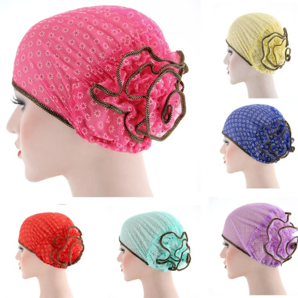Women Small Flower Hat European and American Trend Hat Muslim Headscarf New Unique Design Breathable Adjustable Polyester
Women Small Flower Hat European and American Trend Hat Muslim Headscarf New Unique Design Breathable Adjustable Polyester