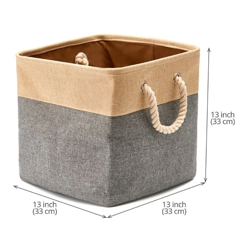 Home Storage Clothes Storage Box Organizer Cotton Linen Sundries Storage Basket Living Room Bedroom Storage Cotton Storage Bag
Home Storage Clothes Storage Box Organizer Cotton Linen Sundries Storage Basket Living Room Bedroom Storage Cotton Storage Bag