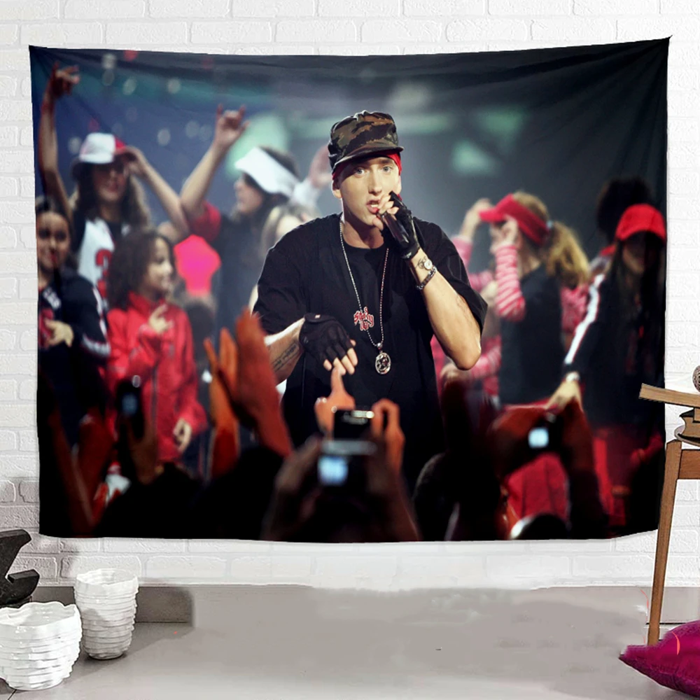 Hip Hop Rock Singer Poster Concert Party Banners Hanging Cloth Printing Flags Metal music Tapestry Mural Wall Hanging Home Decor
Hip Hop Rock Singer Poster Concert Party Banners Hanging Cloth Printing Flags Metal music Tapestry Mural Wall Hanging Home Decor