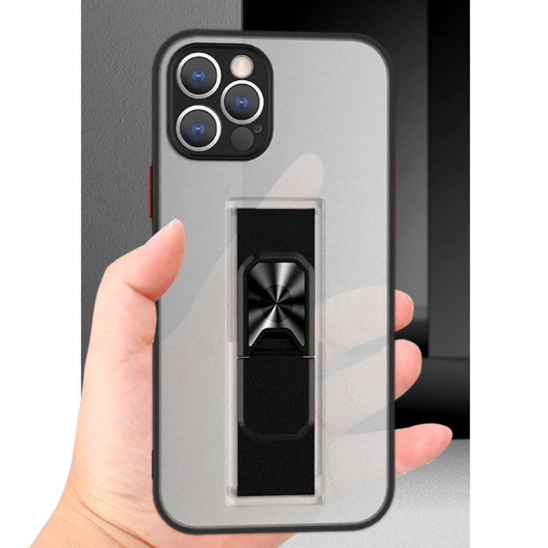 Fashion Phone Case For iPhone 12 11 Pro XS MAX X 7 XR SE 8 Plus Hard Transparent Cover Matte Bag with Holder
Fashion Phone Case For iPhone 12 11 Pro XS MAX X 7 XR SE 8 Plus Hard Transparent Cover Matte Bag with Holder