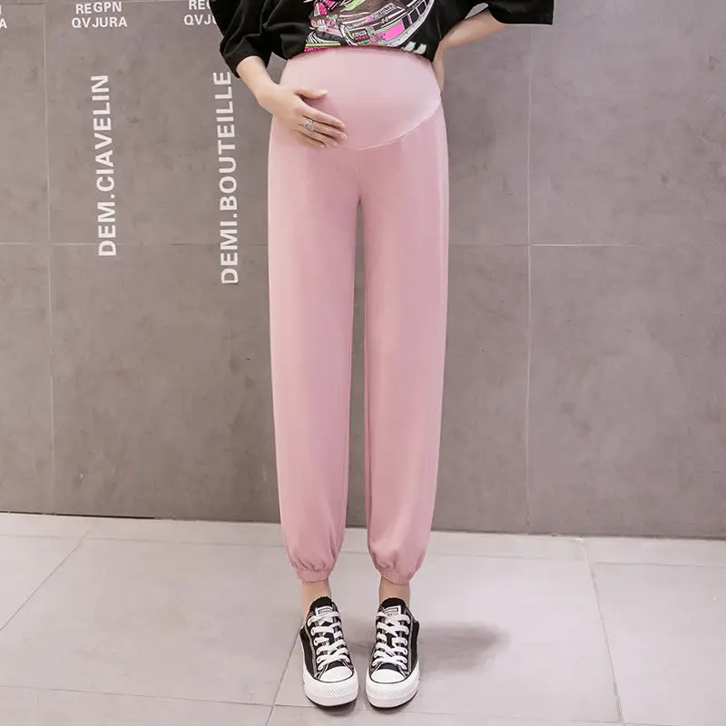 Ice fabric Summer Belly High Waist Maternity Legging Spring Casual Skinny Pants Clothes for Pregnant Women Autumn Pregnancy Pant
Ice fabric Summer Belly High Waist Maternity Legging Spring Casual Skinny Pants Clothes for Pregnant Women Autumn Pregnancy Pant