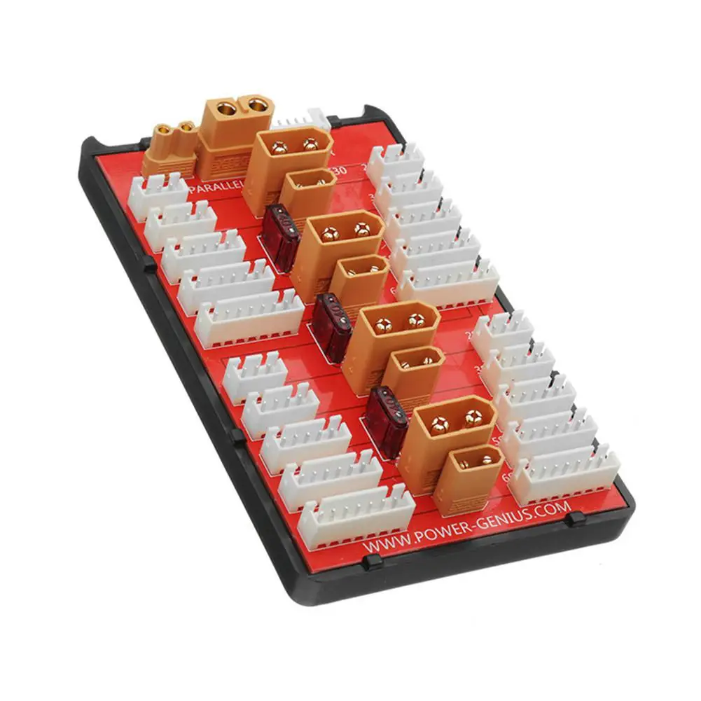 2-In-1 PG Parallel Charging Board XT30 XT60 Plug Supports 4 Packs 2-8S Lipo Battery for RC Models Spare Part DIY Tools
2-In-1 PG Parallel Charging Board XT30 XT60 Plug Supports 4 Packs 2-8S Lipo Battery for RC Models Spare Part DIY Tools