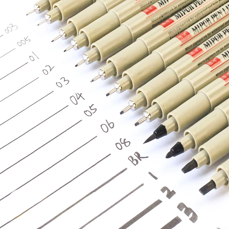 1 Pcs Balck Pigma Micron Pen Liners For Drawing Needle Sketching Markers Fineliner Comic Art School Stationery Supplies 2021
1 Pcs Balck Pigma Micron Pen Liners For Drawing Needle Sketching Markers Fineliner Comic Art School Stationery Supplies 2021